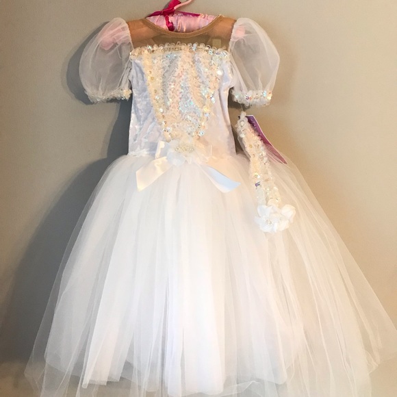 White Junior Bride 👰 Gown - Picture 6 of 8